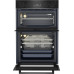 BBO6811DDX Beko 60cm Multifunction Built-in Double Oven - Black Glass Stainless Steel 